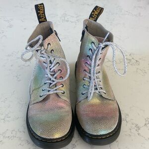 Dr. Marten irridescent boots